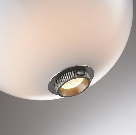 Sun Light Κρεμαστό Φωτιστικό Μαύρο LED 80x180x180εκ.