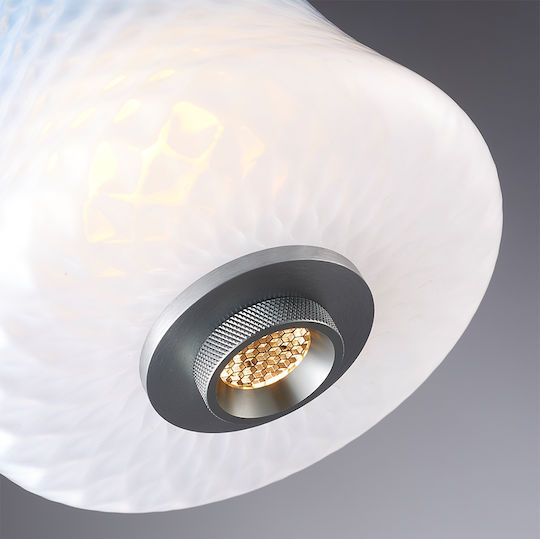 Sun Light Κρεμαστό Φωτιστικό Μαύρο LED 35x35x180εκ.