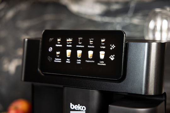 Beko 1350W Налягане 19бар за капучино Черна CEG7304B