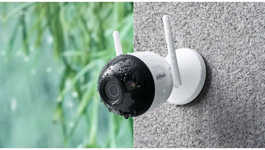 Dahua DH-F4C-PV IP Surveillance Camera Wi-Fi Full HD+ 4MP Waterproof with Two-Way Communication and Lens 3.6mm