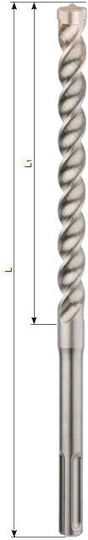 Rawlplug Διαμαντοτρύπανο με SDS Plus Στέλεχος για Δομικά Υλικά 0.8x160mm