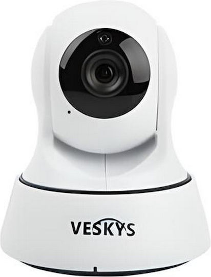 Veskys Wireless WiFi IP ΥP720 IP Κάμερα Παρακολούθησης Wi-Fi HD 720P με Αμφίδρομη Επικοινωνία