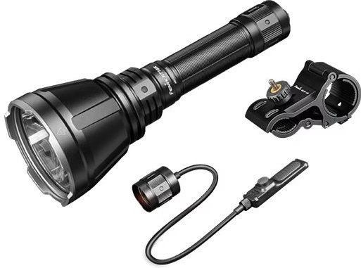 Fenix Ht18r Led Flashlight Set Alg-18 Stand Aer-05 Trigger