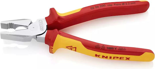 Knipex Πένσα Ίσια Ηλεκτρολόγου Μήκους 200mm