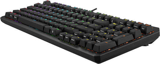 Asus TUF Gaming K3 Gen II Οπτικό Gaming Πληκτρολόγιο με RGB φωτισμό (Αγγλικό US)