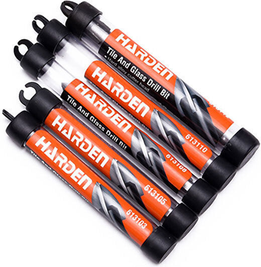 Harden Four-Cut Drill Carbide with Hexagonal Shank for Glass και Tiles 3mm