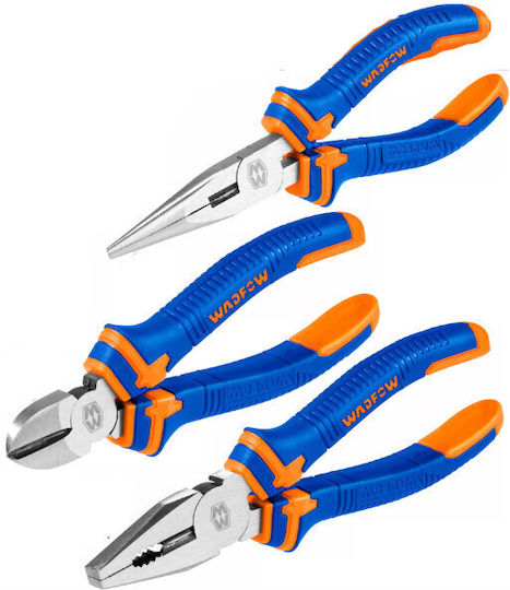 Wadfow Pliers set Length 180mm 3pcs