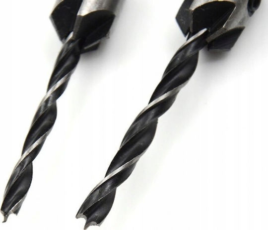 Burghiu pentru lemn argintiu 3-6mm 5 bucăți