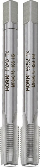 Gewindebohrer M 8x0,75mm Set 2-tlg