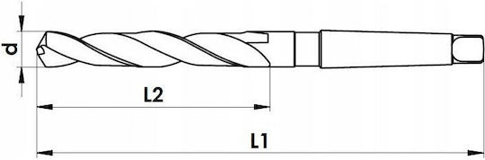 Baildon Diamond Drill HSS for Metal 8.5mm