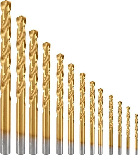 Drill Bits Metal Hsstin Din338 Cut 13pcs 2-8mm Proline