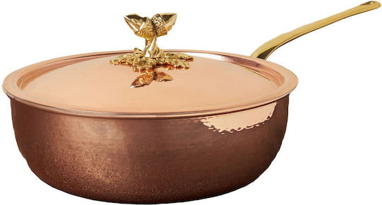 Ruffoni Tigaie Sauté Din Cupru Cu Capac 26cm