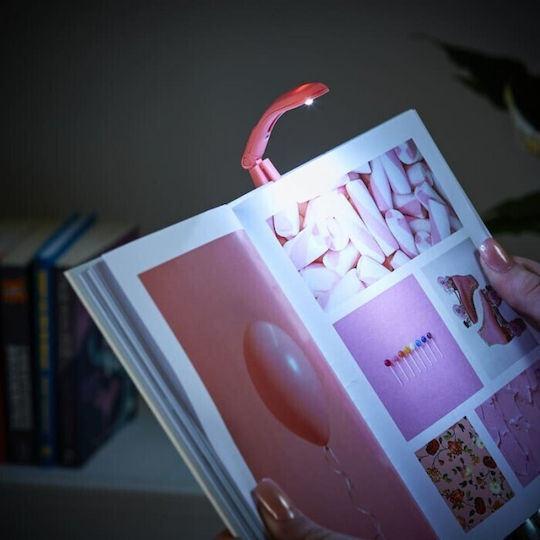 IF Book Light LED with Clip Pink