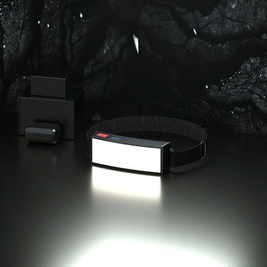Rechargeable Headlamp LED IP65 with Maximum Brightness 800lm ΤΜ-G14 Embedded Black