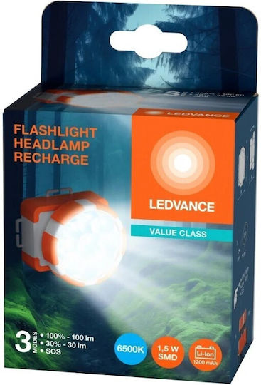 Ledvance Φακός LED με Μέγιστη Φωτεινότητα 100lm