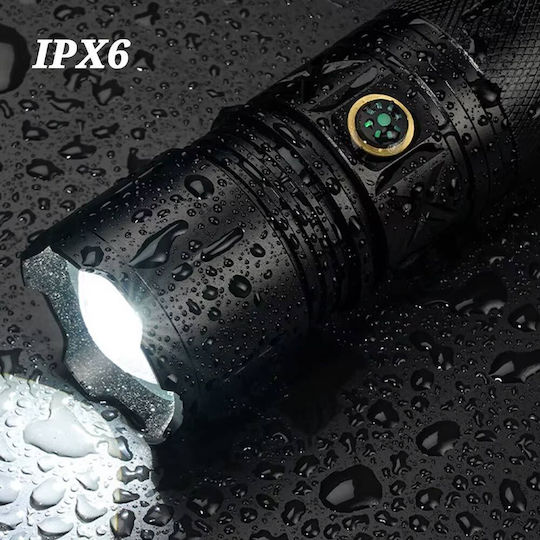 Andowl Επαναφορτιζόμενος Φακός LED IPX6 με Μέγιστη Φωτεινότητα 100lm Qd950