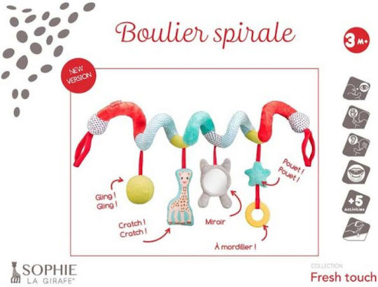 Sophie La Girafe Spiral Toy for Crib and Stroller Sophie The Giraffe for 0++ Months
