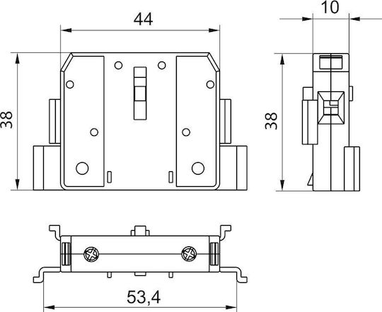 Spamel Schalter Schütz elektrische Schalttafel SPSP160-01