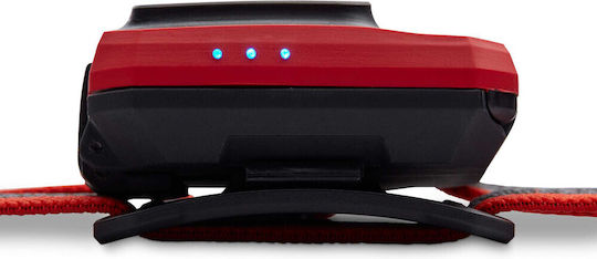 Black Diamond Stirnlampe LED IP67 mit maximaler Helligkeit 450lm Storm 450 Rot