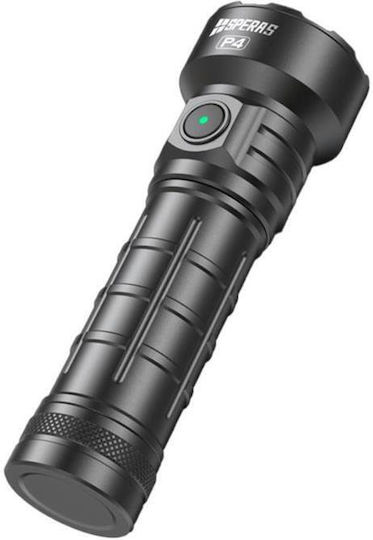 Speras Rechargeable Flashlight LED with Maximum Brightness 4000lm Speras SP-P4