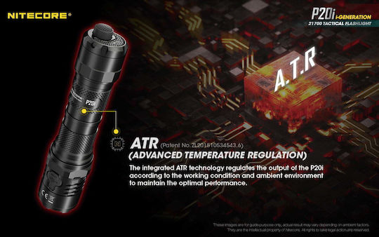 NiteCore LED IP68 с Максимална Яркост 1800лм Precise P20i