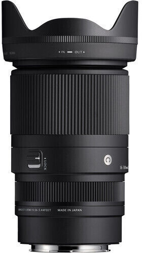 Sigma Crop Φωτογραφικός Φακός 16-300mm f/3.5-6.7 DC OS Contemporary Macro για Canon RF Mount Μαύρος