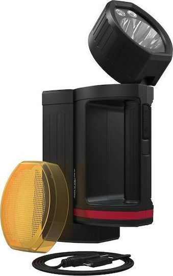 Ansmann Rechargeable Handheld Spotlight LED IP20 with Maximum Brightness 1700lm Pro Black