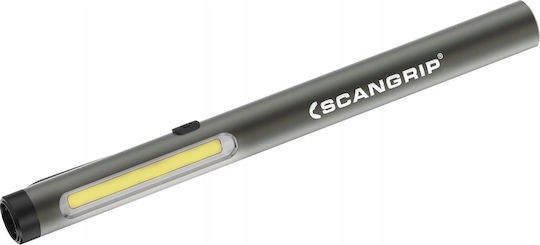 Scangrip Επαναφορτιζόμενος Φακός LED IP33 με Μέγιστη Φωτεινότητα 200lm