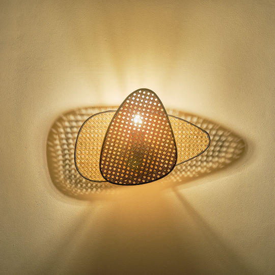 Eurolamp Lamp Wall Brown 43x30cm Eurolamp Lamp Wall Brown 43x30cm