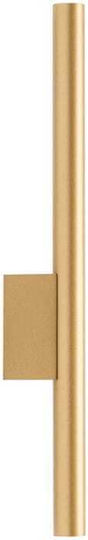 Nowodvorski Laser Modern Lamp Wall with Socket G9 Gold 40x6.5x2.5cm