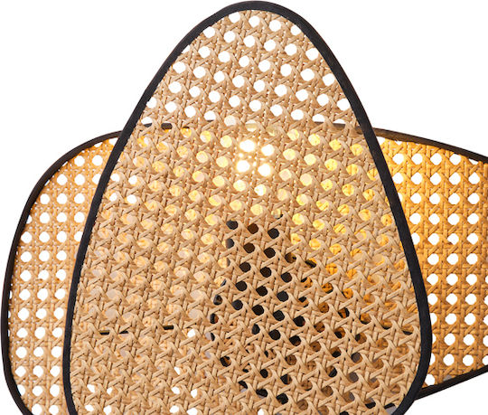 Eurolamp Lamp Wall with Socket E27 Brown 43x30cm