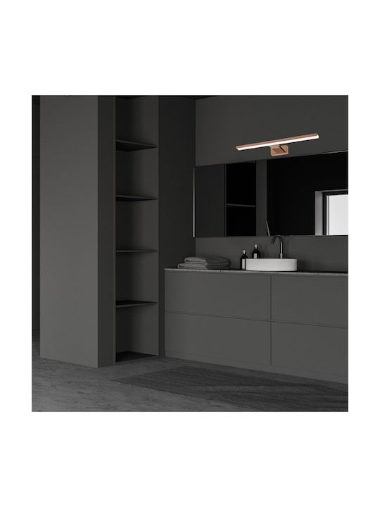 Eko Light Shine Modern Leuchte Badezimmer mit Integrierter LED und Neutralweißes Licht Kupfer 60cm