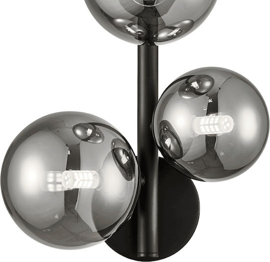 Eko Light Leuchte Wand Schwarz