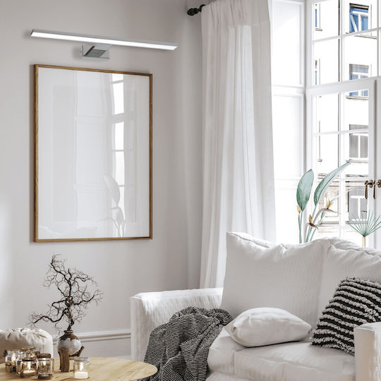 Eko Light Lumină De baie LED Argintiu 6cm