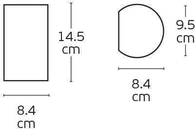 VK Lighting Leuchte Wand Schwarz VK Lighting Leuchte Wand Schwarz