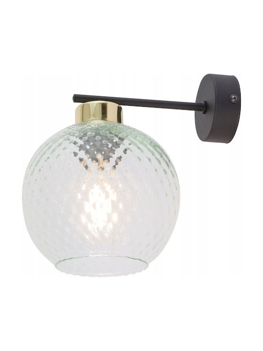 TK Lighting Φωτιστικό Τοίχου με Ντουί E27 Μαύρο