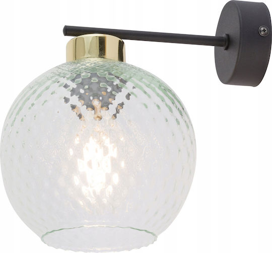 TK Lighting Leuchte Wand mit Fassung E27 Schwarz