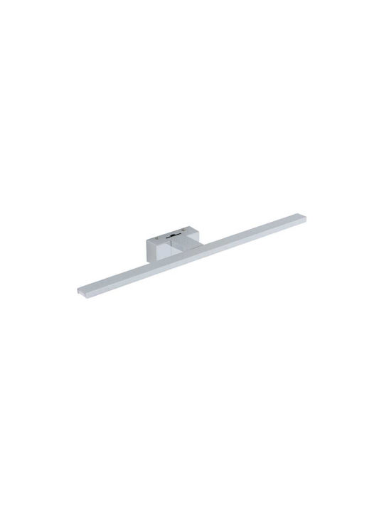 Nowodvorski Lamp Bathroom with Integrated LED and Warm White Light Silver 60x5.1cm