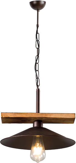 ArkoLight Vintage Leuchte Wand mit Fassung E27 Kupfer 30x30x40cm