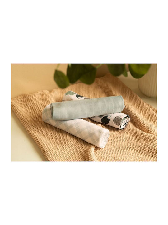 Sensillo Changing Pads Blue 70x80cm. 3pcs