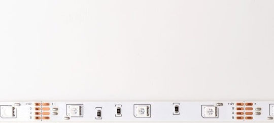 Eco Light Ταινία LED 12V RGB Φως 5m Τύπου SMD5050 με Τροφοδοτικό