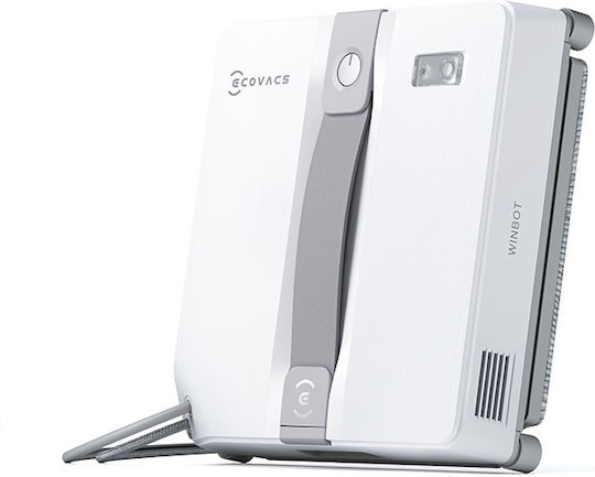 Ecovacs Winbot Mini Window Cleaning Robot 3200pa Win-slam 3.0 Technology 9-step Protection System During Use White-grey