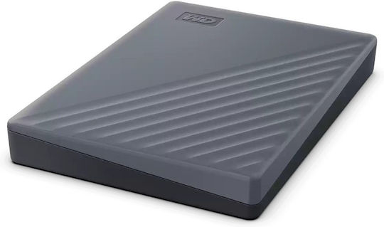 Western Digital My Passport USB-C / USB 3.0 External 2.5" HDD 5TB Silicon Grey