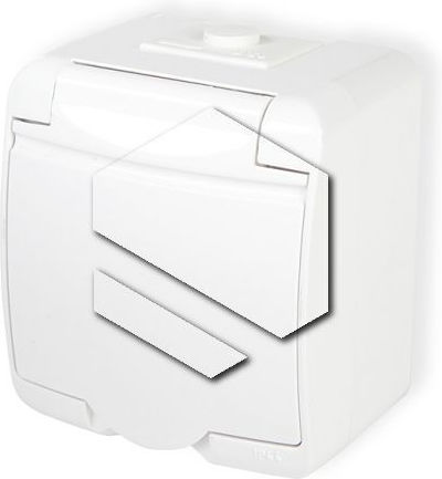 Karlik Power Socket White 1pcs