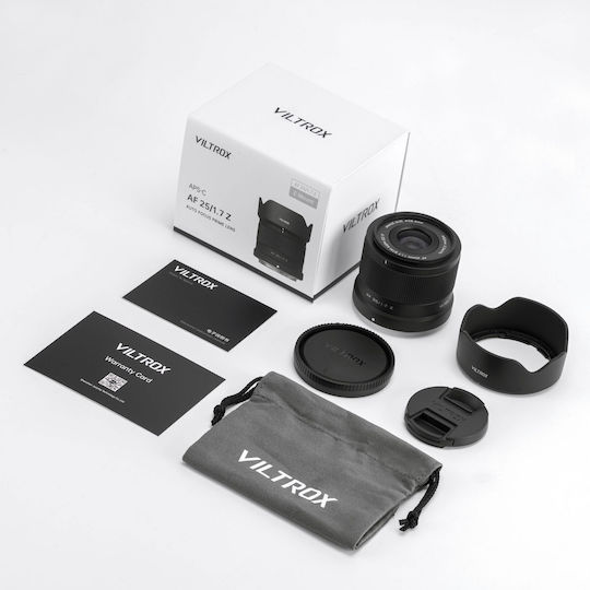 Viltrox Crop Camera Lens AF 25mm f/1.7 Air Wide Angle for Nikon Z Mount Black
