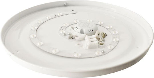 Eko Light Deckenleuchte Badezimmer 33cm Weiß mit Integrierter LED