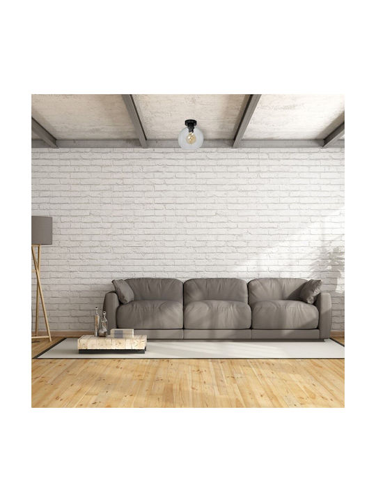 Eko Light Ceiling Mount Light Transparent with Socket E27