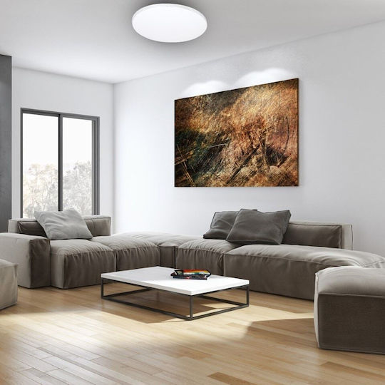 Eko Light Πλαφονιέρα 55εκ. LED με Τηλεχειριστήριο