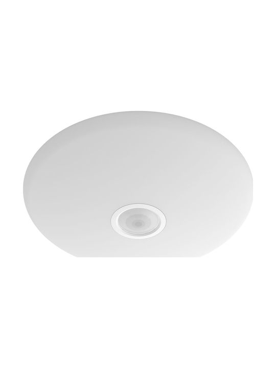 Philips Mauve Πλαφονιέρα Οροφής 25εκ. Λευκή με Ενσωματωμένο LED