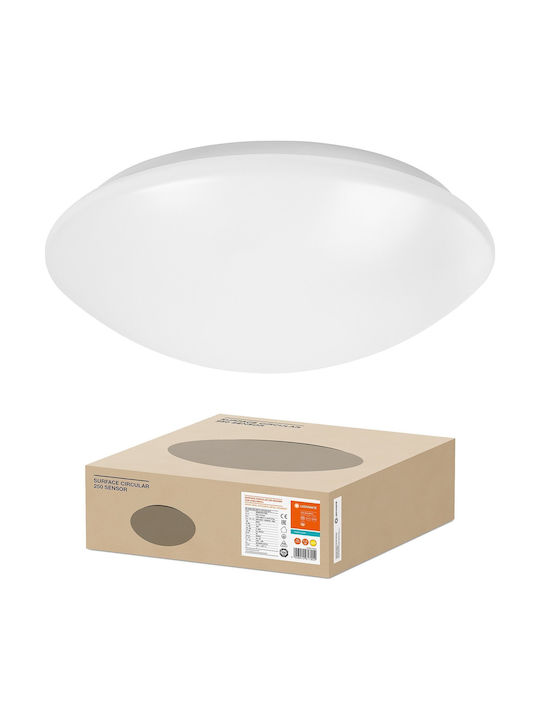 Ledvance SF Cιrcular 250 Ceiling Mount Light Bathroom 25cm White with Integrated LED